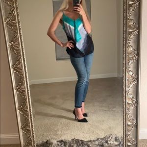 Rachel Rachel Roy tie-dye top size M